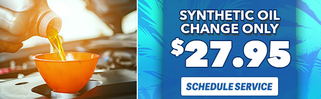 Synthetic oil change