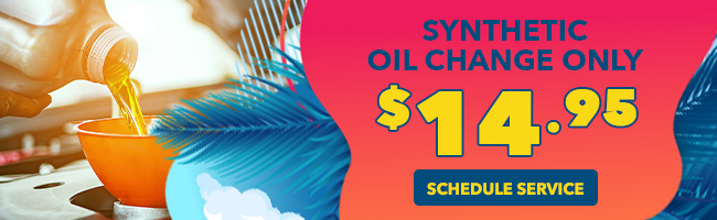 Synthetic Oil Change Only Special
