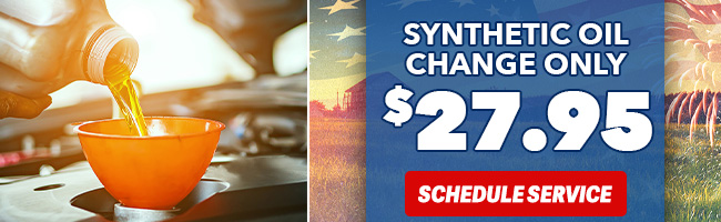 Synthetic oil change