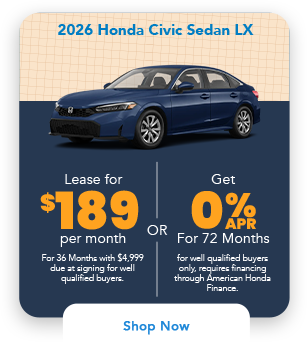 2026 Honda CR-V LX FWD offer