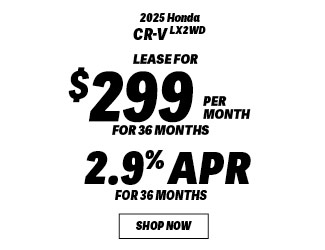 Honda CR-V offer