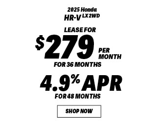Honda HR-V offer
