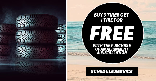 buy 3 tires get 1 for free