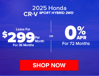 2025 Honda CR-V Hybrid offer