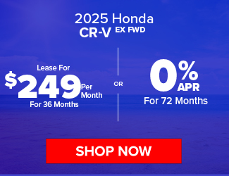 2025 Honda CR-V EX FWD offer