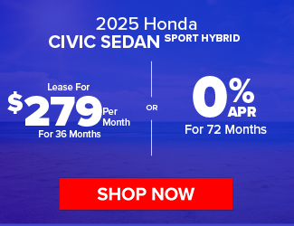 2025 Honda Civic Sedan -hybrid offer