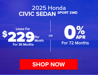 2025 Honda Civic Sedan offer