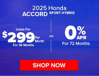 2025 Honda Accord Hybrid offer