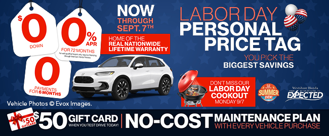 Labor Day personal price tag