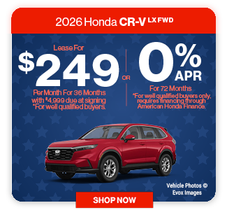 2026 Honda CR-V Hybrid Sport 2WD offer