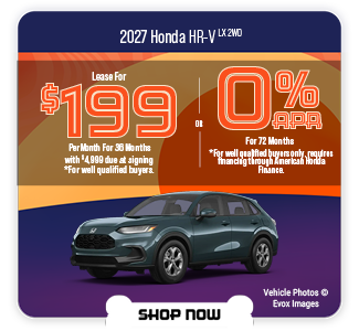 2026 Honda HR-V LX 2WD offer