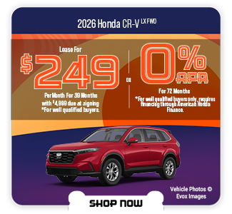 2026 Honda CR-V Hybrid Sport 2WD offer