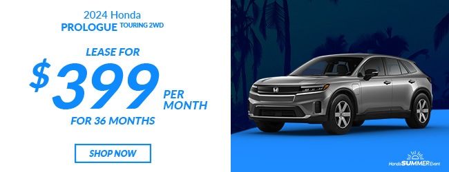 Honda Prologue offer