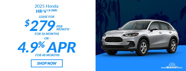 Honda HR-V offer