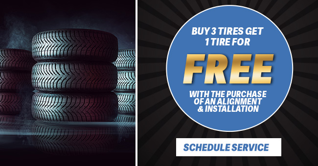 buy 3 tires get 1 tire