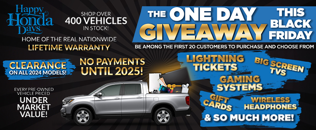 This Black Friday is the one-day give-away, be among the first 20 customers