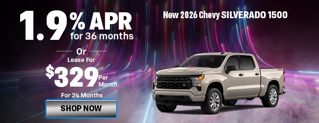 2026 Chevy Silverado 1500 offer