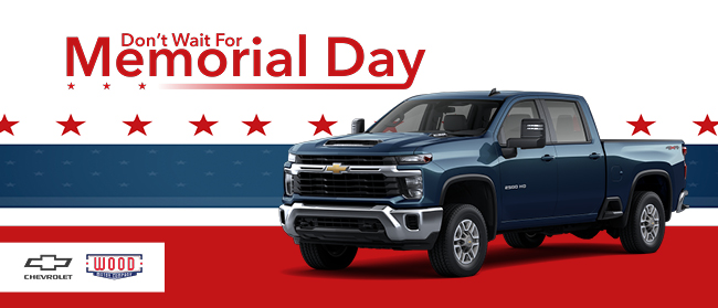 Dont wait for Memorial Day