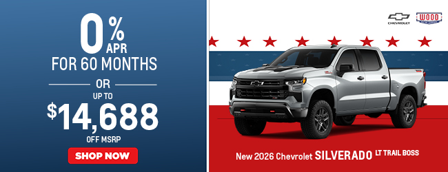 2026 Chevy Silverado 1500 Crew Cab 4WD LT offer