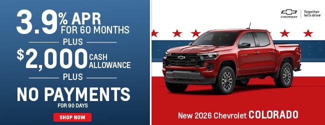 2026 Chevy Colorado offer