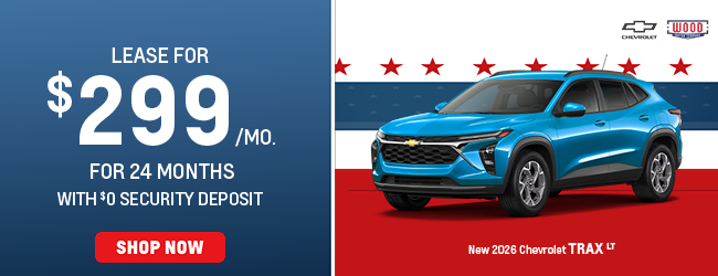 2026 Chevy Trax offer