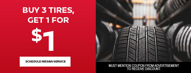 Buy three tires and get one free