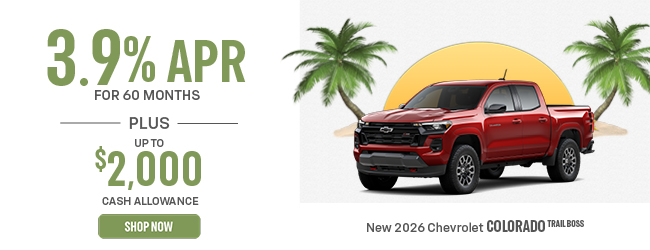 2026 Chevy Colorado offer
