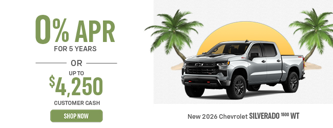 2026 Chevy Silverado FWD LT offer
