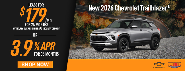 New Chevrolet Trailblazer offer