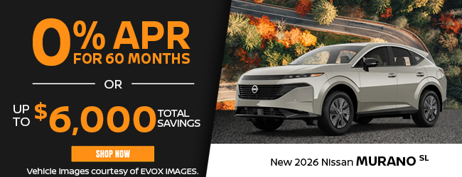 2026 Nissan Murano offer