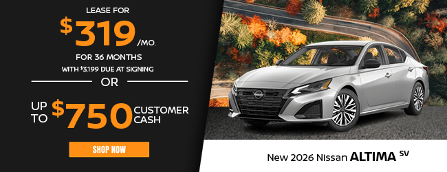 2026 Nissan Altima offer