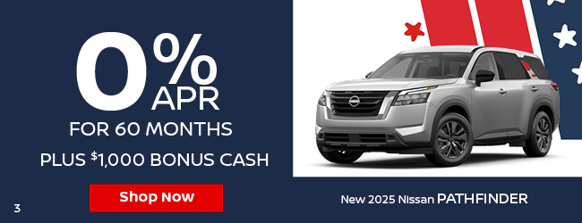 2025 Nissan Pathfinder offer