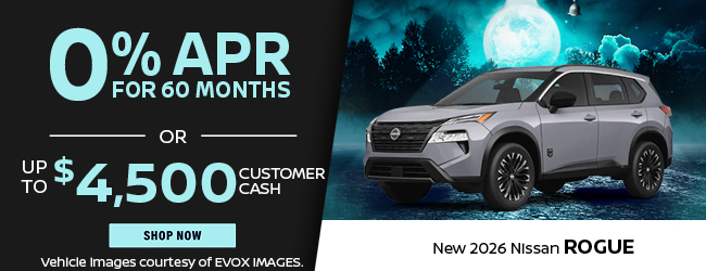 2026 Nissan Rogue offer