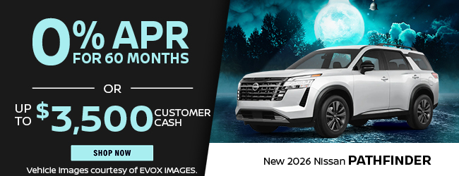 2026 Nissan Pathfinder offer