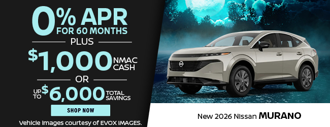 2026 Nissan Murano offer