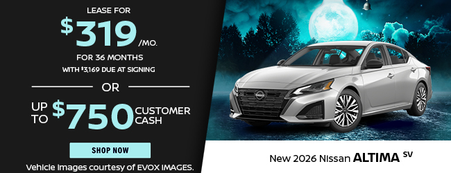 2026 Nissan Altima offer