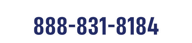 call us today at 888 831 8184