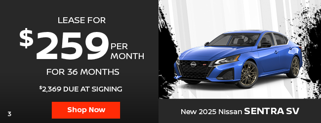 2025 Nissan Sentra offer
