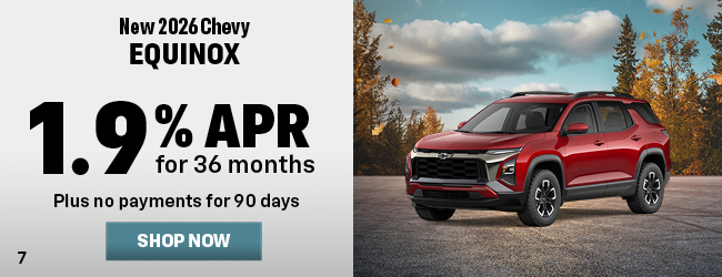 2026 Chevrolet Equinox offer