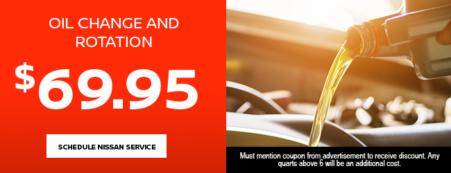6 quart oil change special offer