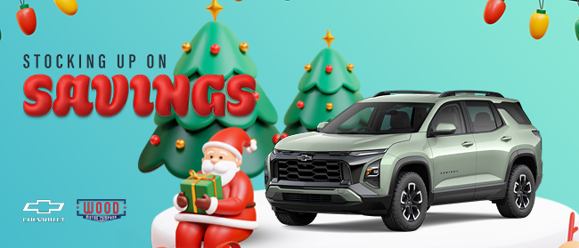 Stocking up on savings at Wood Motor Chevrolet Harrison