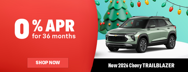2026 Chevy Trailblazer offer