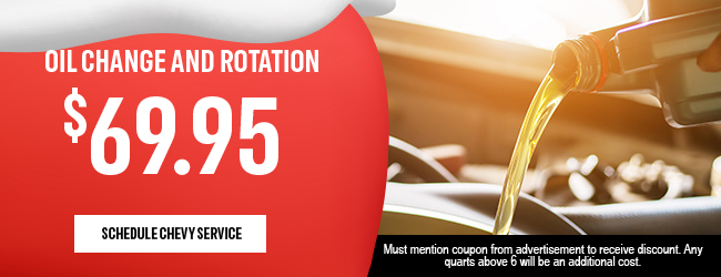 Oil Change and Rotation offer