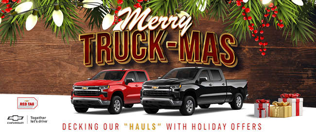 Merry Truck-Mas at Wood Motor Chevrolet Harrison