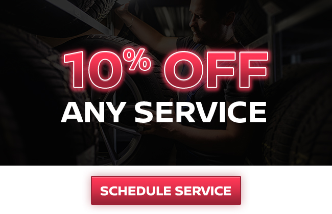 10 percent off any service