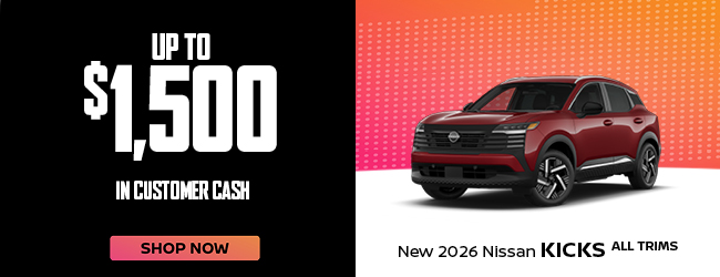 2026 Nissan Kicks offer