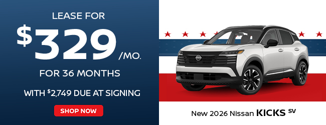2026 Nissan Kicks SV offer