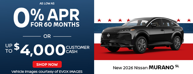 2026 Nissan Murano SL offer