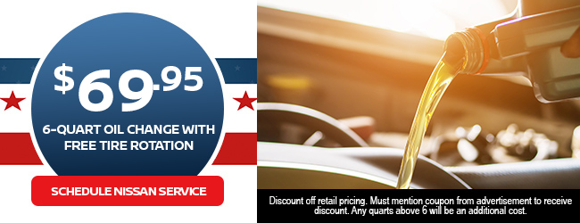 oil and oil filter change offer