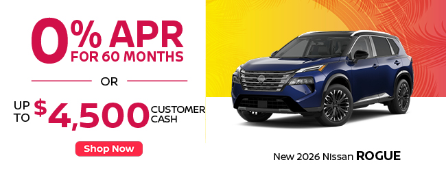 2026 Nissan Rogue offer